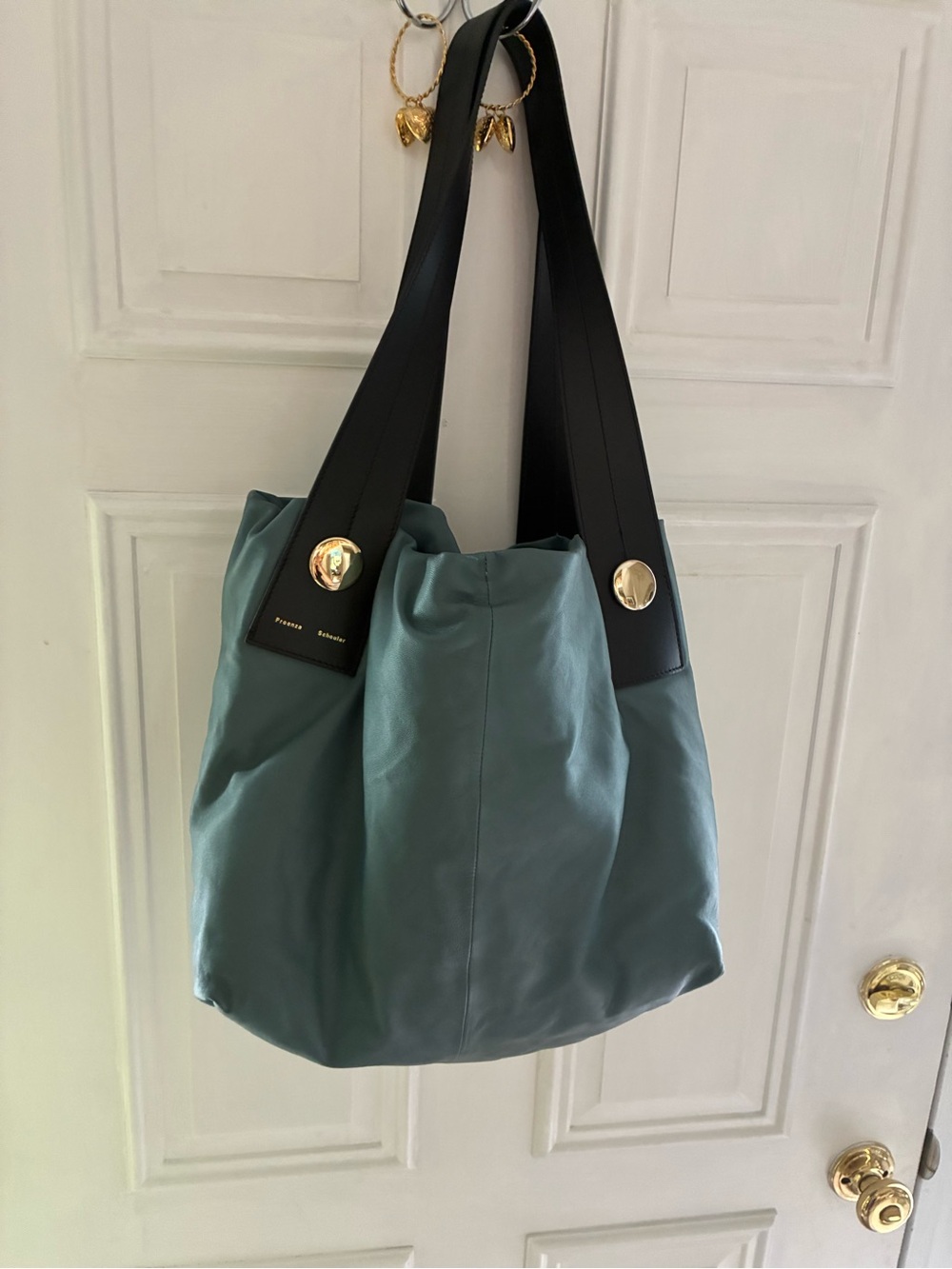 Proenza  Schouler Leather Shoulder Tote Bag